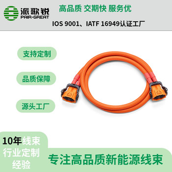 新能源汽車(chē)電池箱連接高壓線束-1500VEV線束