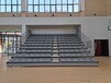 體育館看臺椅電動伸縮座椅室內(nèi)外觀眾席座椅固定移動中空塑料座椅