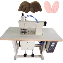 超聲波壓花成型機(jī)兔耳朵打片壓花機(jī)服裝飾品壓花機(jī)