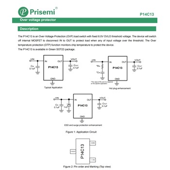芯导P14C13OVP过压保护IC
