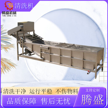 農產品玉米生姜各類軟包裝氣泡清洗機蘋果山楂高壓氣泡噴淋清洗機