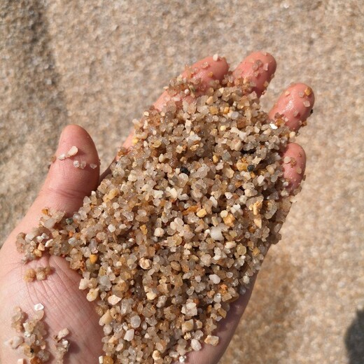 龍子湖生物曝氣濾料海砂石英砂2mm價格