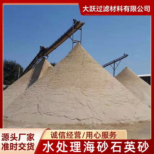 容城縣海砂(海沙石英砂)濾料生產廠