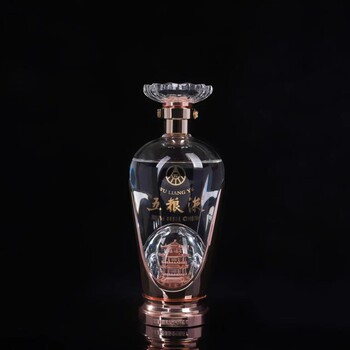 內(nèi)飾水晶玻璃酒瓶-手工內(nèi)飾水晶玻璃酒瓶和美系列