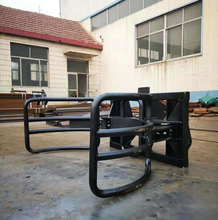 叉車配件3T圓抱夾裝載機改裝配件圓抱叉圖片