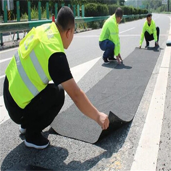 河源道路網裂貼價格砂面網裂自粘型網裂貼
