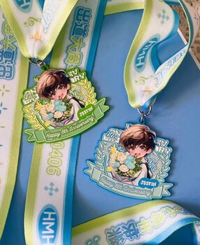 人物獎牌定制，烤漆獎牌，文創(chuàng)禮品