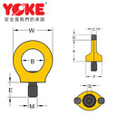 YOKE進口帶止動片眼型旋轉(zhuǎn)吊環(huán)8-291K英制美制吊點螺栓