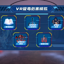 VR禁毒安全體驗館:VR吸食危害模擬互動體驗圖片