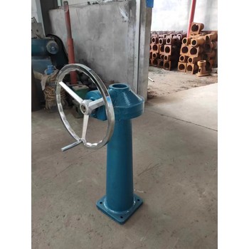 滁州渠道鑄鐵閘門-手電兩用啟閉機