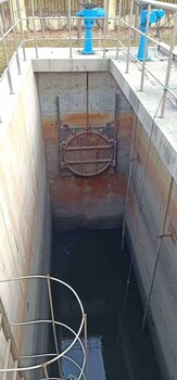 渝北機(jī)閘一體式鑄鐵閘門-啟閉機(jī)