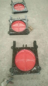 江門鑄鐵鑲銅閘門-手搖啟閉機