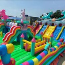 拱門型動(dòng)物造型充氣城堡玩具