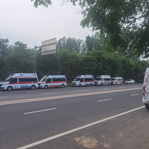 酒泉重症救护车转运-出院接送救护车-当地派车