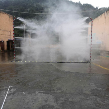 百色車輛消毒設(shè)備車間噴霧濕器降溫批發(fā)價格
