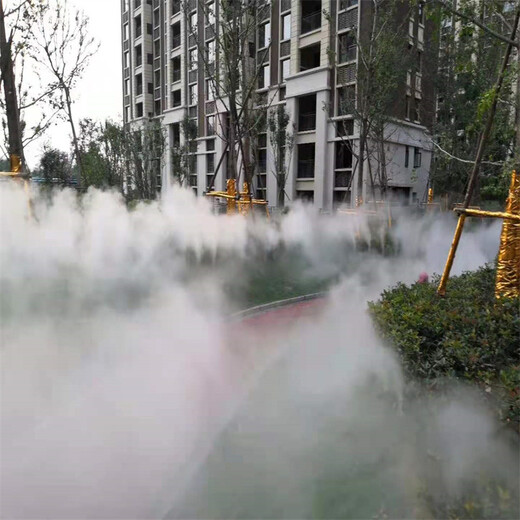廣安露天花園景觀造霧售樓部噴霧景觀系統(tǒng)