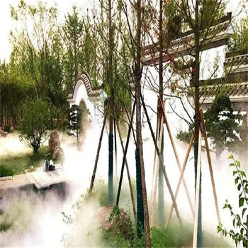 阿壩售樓部噴霧景觀系統(tǒng)古鎮(zhèn)冷霧景觀高壓造霧