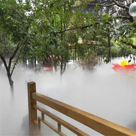 畢節(jié)露天花園景觀造霧售樓部噴霧景觀系統(tǒng)