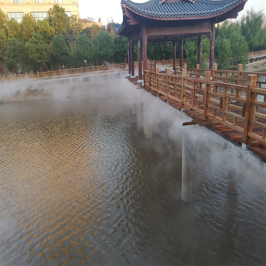 資陽(yáng)多功能景區(qū)園林人工霧當(dāng)景觀遇上造霧系統(tǒng)