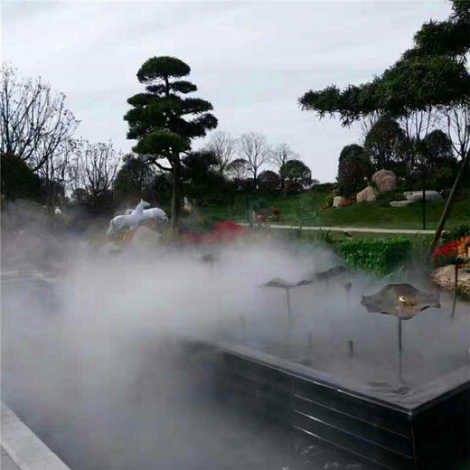 巴中售樓部噴霧景觀系統(tǒng)生態(tài)餐廳景觀霧森