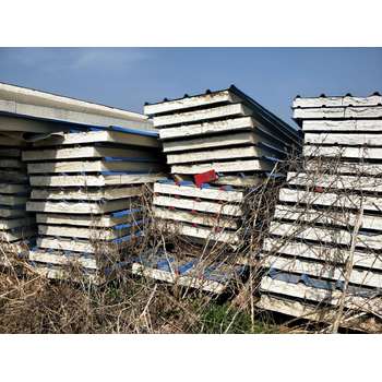鎮江夾芯板回收二手凈化板回收_舊廠房拆除回收