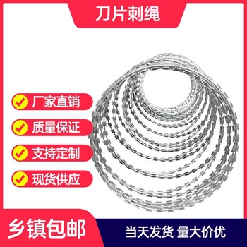 鐵蒺藜、農(nóng)業(yè)防護用刺絲滾籠、刀片刺繩源頭生產(chǎn)廠家