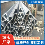齊齊哈爾精密異型管廠家鑫誠諾56*112鍍鋅D型管非標定制