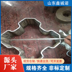 賀州16mn精密異型管鑫誠諾30*56鍍鋅梅花管工程機械用