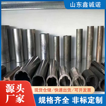 津南精密異型管廠家鑫誠諾60*200鍍鋅T型管來圖定尺