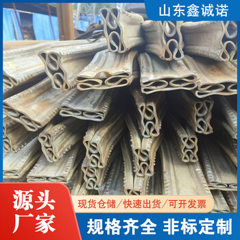 東城20號異型管鑫誠諾45*65鍍鋅梅花管加工定制