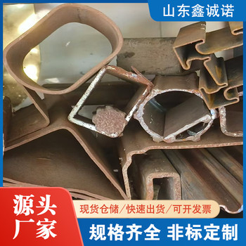 安慶冷拔異型管鑫誠諾40*60鍍鋅橢圓管欄桿扶手家具用