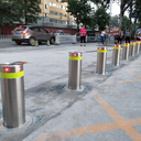 湖州安裝升降柱學校自動升降柱單位電動伸縮門安裝