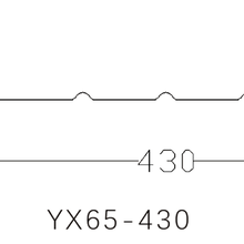 铝镁锰规格YX65-300/400/430厚度0.8-1.2