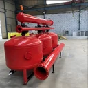 山東創(chuàng)源砂石過濾器農業(yè)灌溉全自動反沖洗石英砂過濾設備