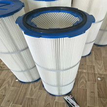 工業(yè)除塵濾芯325X1200六耳卡盤聚酯纖維除塵濾筒圖片