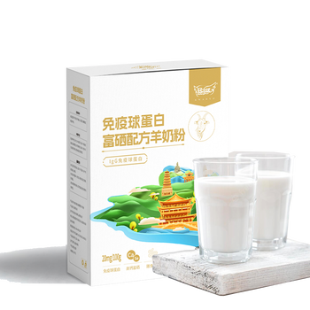 冠爾優(yōu)蛋白富硒配方羊奶粉陜西秦龍乳業(yè)300克/盒