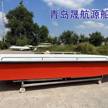 青島防汛應(yīng)急玻璃鋼沖鋒舟玻璃鋼船廠家定制