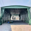 慶陽活動雨棚廠家推拉雨蓬定制折疊伸縮遮陽蓬價格倉庫帳篷安裝