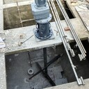槳葉式混合攪拌器混凝沉淀池攪拌器立式槳葉攪拌機