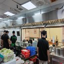 梅州鑫旺酒店學(xué)校工廠食堂餐飲大型油煙管道清洗排煙罩凈化器煙道