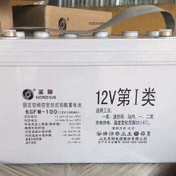 河北圣陽蓄電池6GFM-100廠家