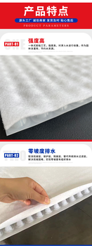 虹吸排水板工廠高分子防護(hù)排水異形片