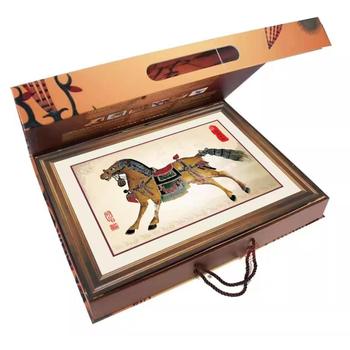小馬快跑西安皮影專賣店陜西特色馬到成功皮影紀(jì)念品