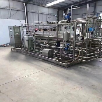 順達二手4000L管式殺菌機連續殺菌設備