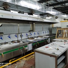 东莞厨具厂承接厨房工程排油烟管道