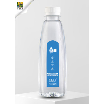 北京美容美发店订制瓶装水宣传广告标签水送水