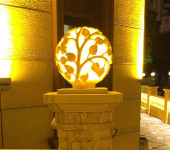 仿石材欧式灯罩别墅大门柱头灯户外庭院景观灯摆件