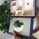 帶膠ps鏡片亞克力鏡片化妝鏡鏡片單面亞克力鏡片亞克力軟鏡子