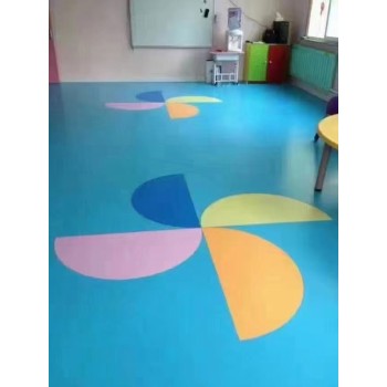 幼儿园学校用防滑耐磨PVC地板塑胶地板