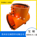 PE管搶修堵漏器400x400正三通哈夫節(jié)